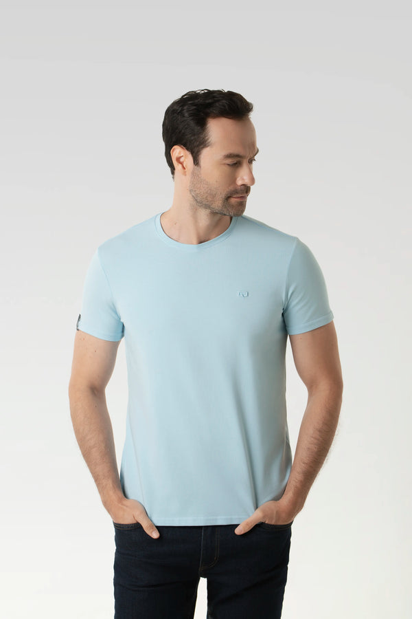 CAMISETA ESPECIAL UNICOLOR COLOR CLEAR SKY