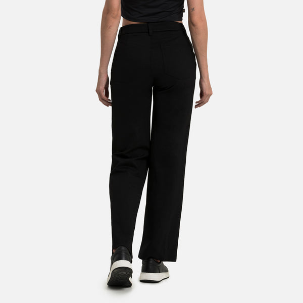 PANTALON CARGO COLOR NEGRO