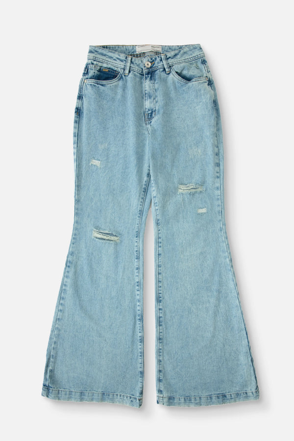 JEAN 5 BOLSILLOS COLOR AZUL CLARO