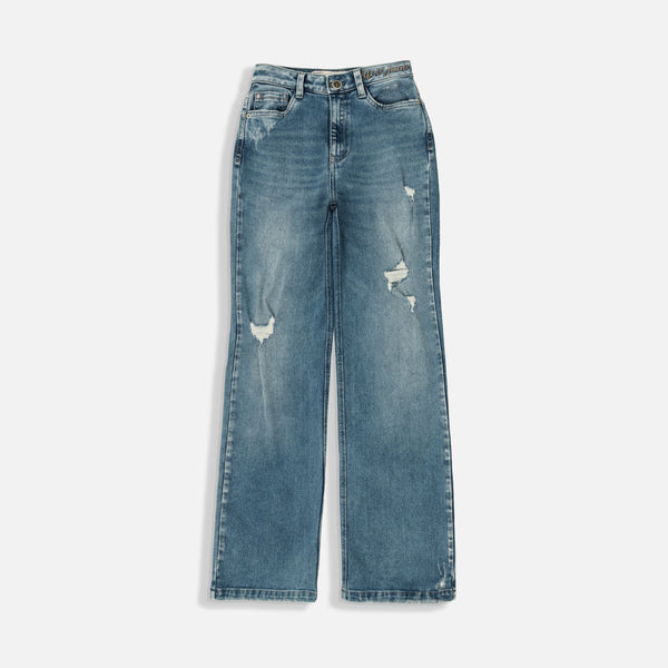 JEAN 5 BOLSILLOS COLOR AZUL MEDIO