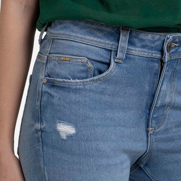 JEAN 5 BOLSILLOS COLOR AZUL CLARO