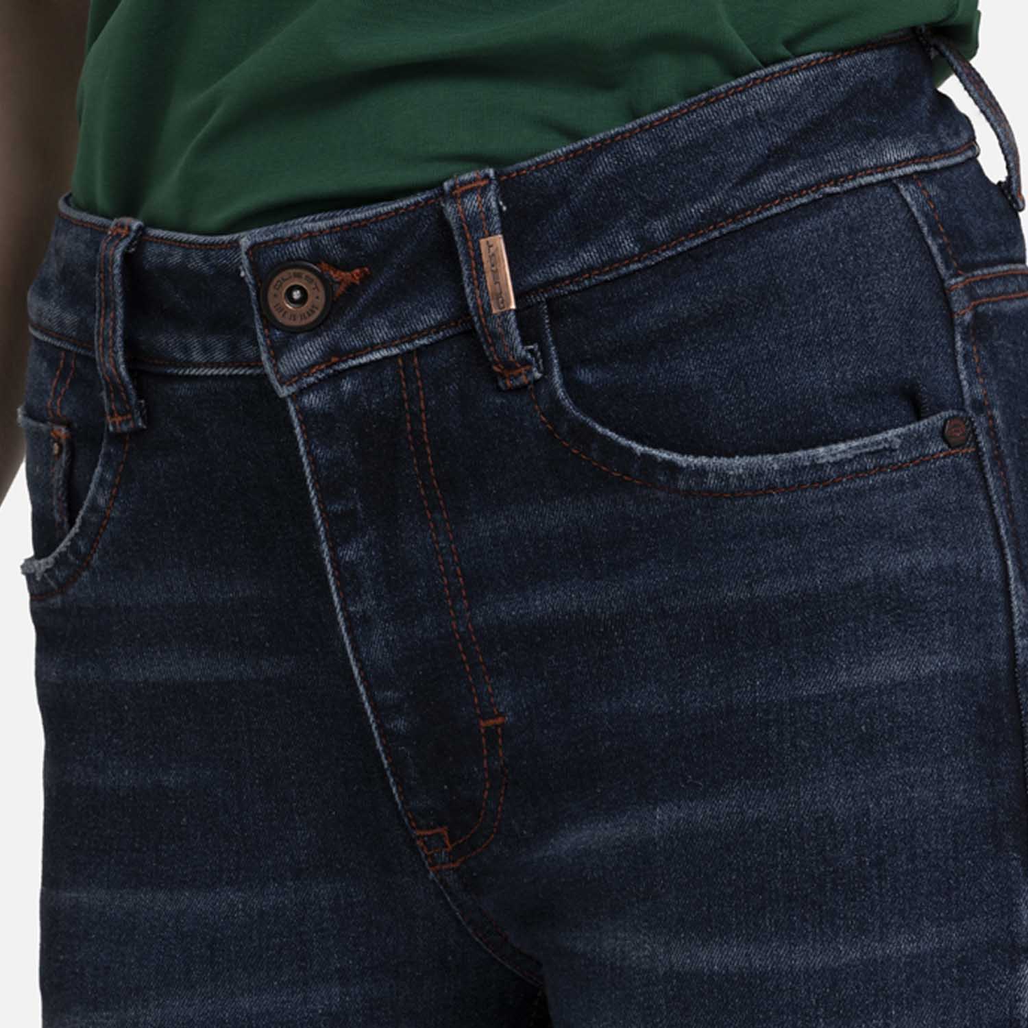 JEAN 5 BOLSILLOS COLOR AZUL OSCURO