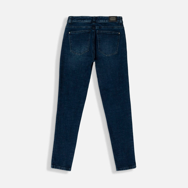 JEAN 5 BOLSILLOS COLOR AZUL OSCURO