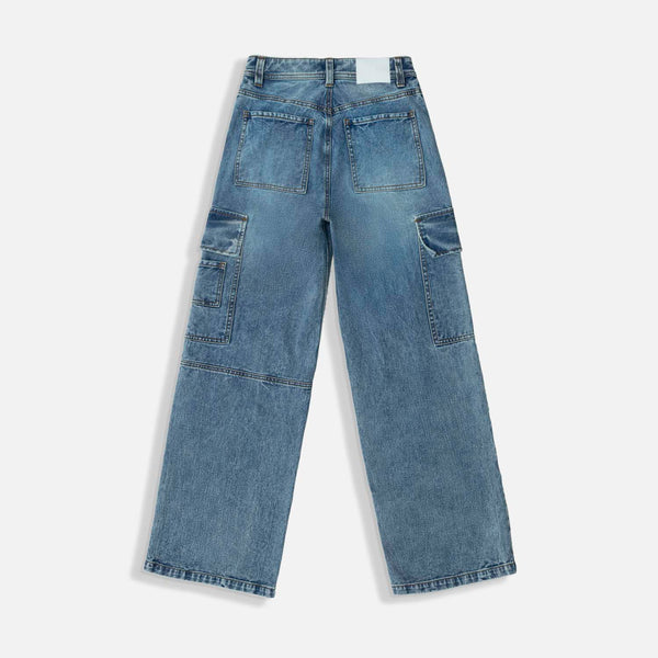 JEAN CARGO COLOR AZUL MEDIO