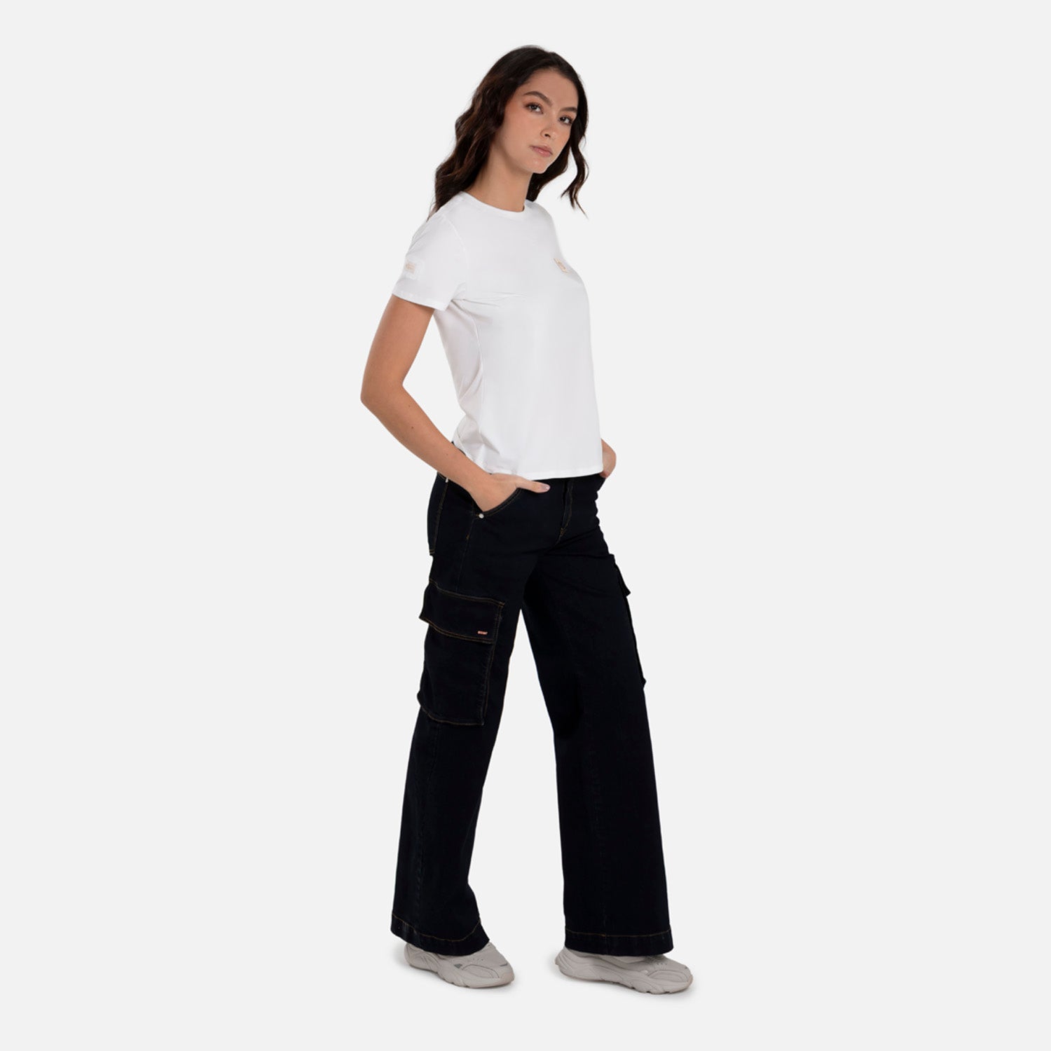 JEAN CARGO COLOR AZUL INDUSTRY