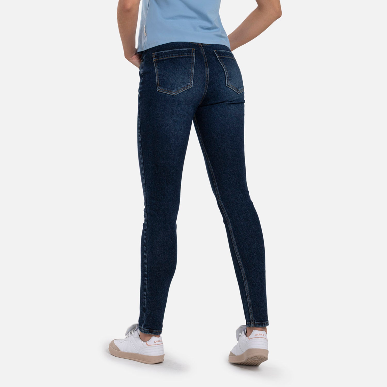 JEAN 5 BOLSILLOS COLOR AZUL OSCURO