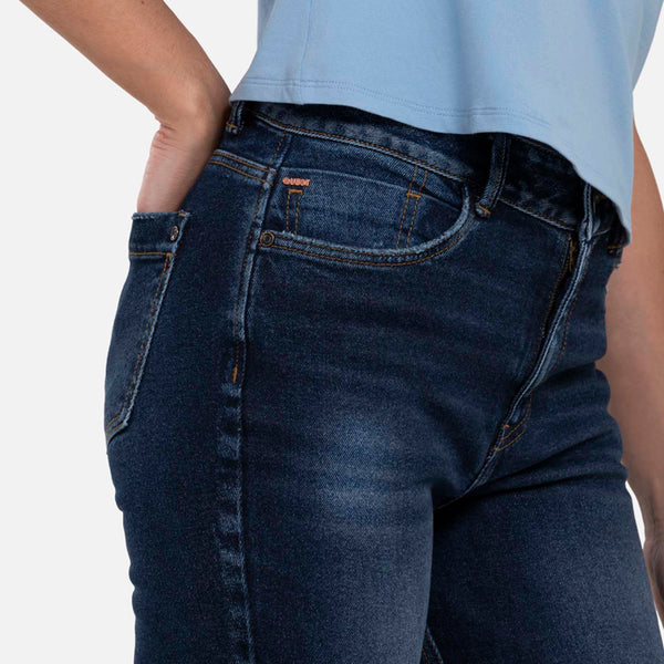 JEAN 5 BOLSILLOS COLOR AZUL OSCURO