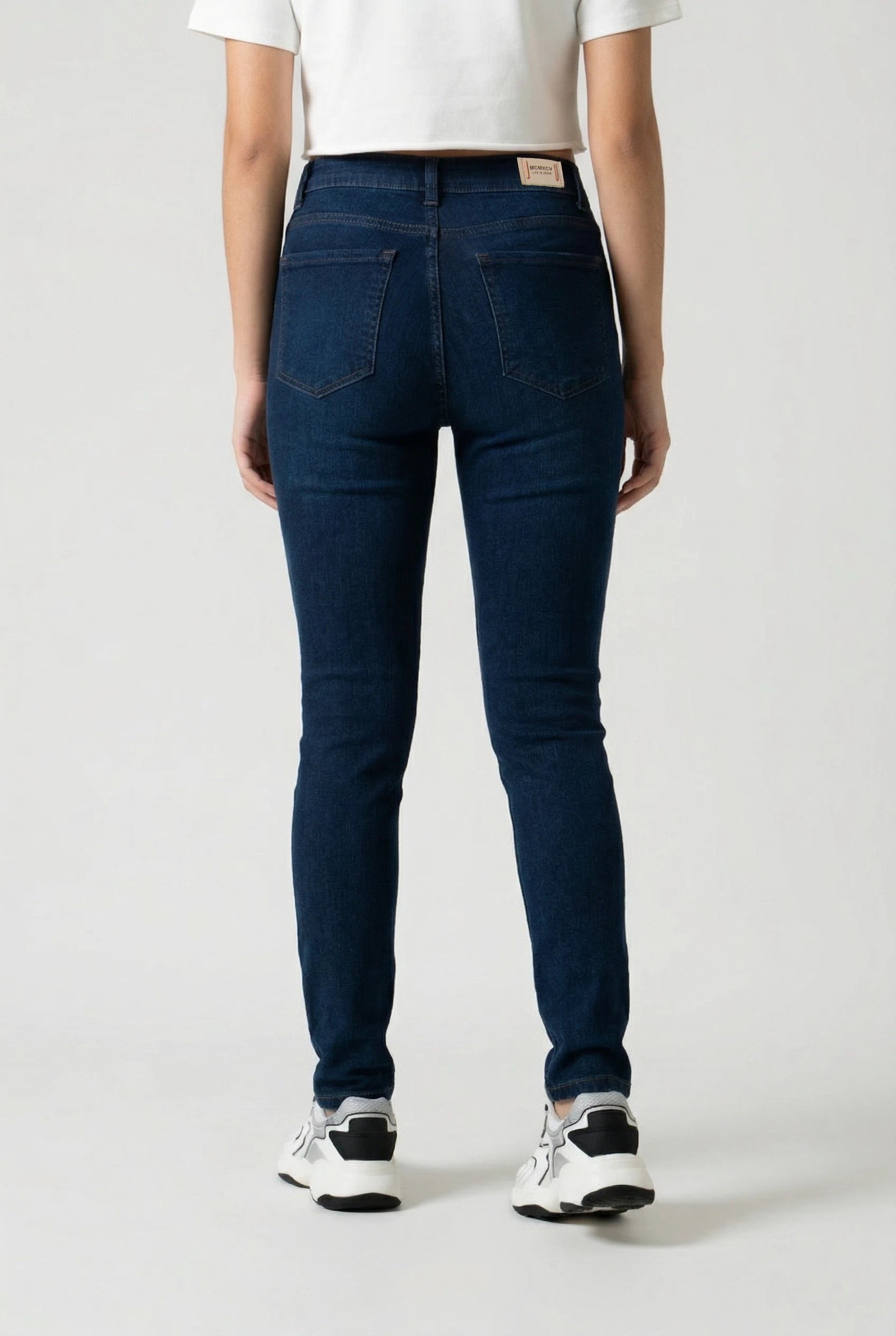 JEAN 5 BOLSILLOS COLOR AZUL OSCURO