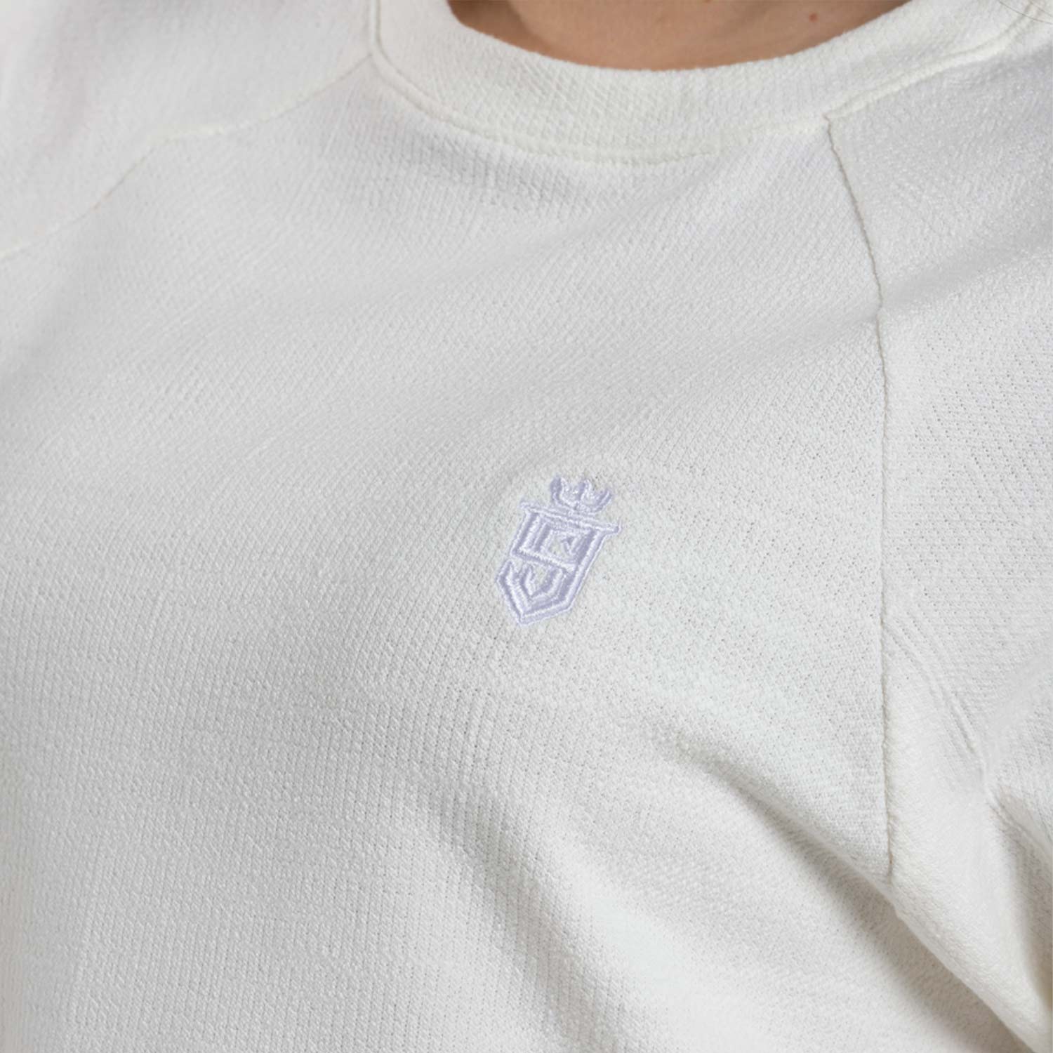 CAMISETA MANGA CORTA COLOR IVORY