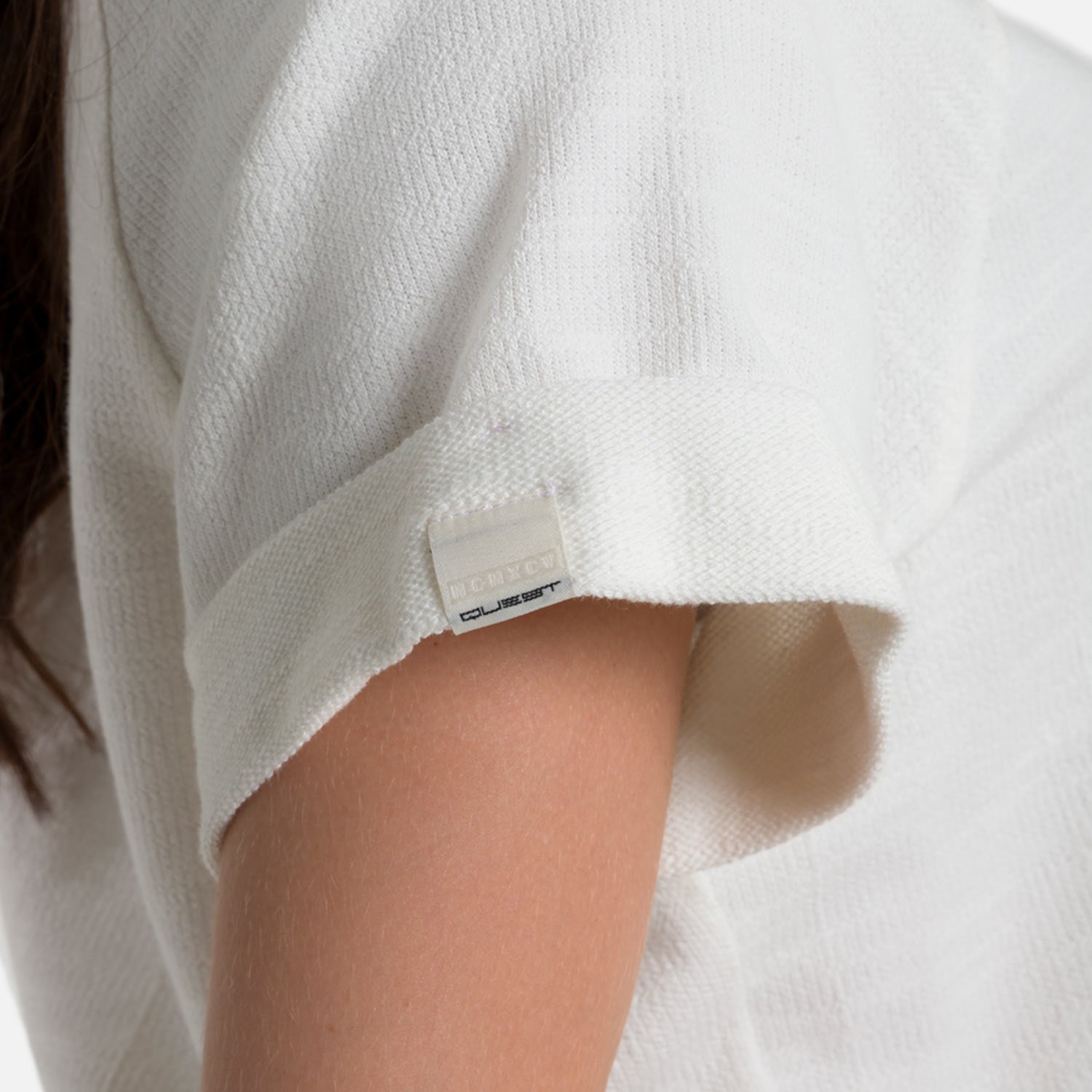 CAMISETA MANGA CORTA COLOR IVORY