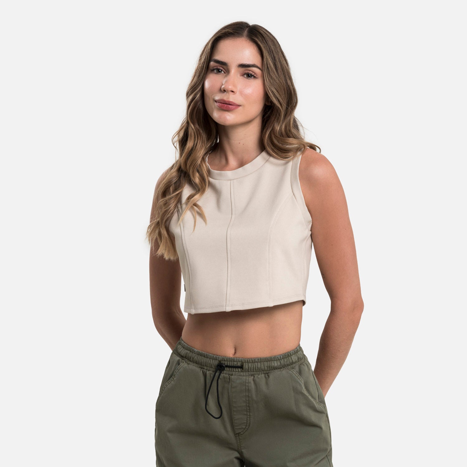 CAMISETA MANGA SISA COLOR ARENA