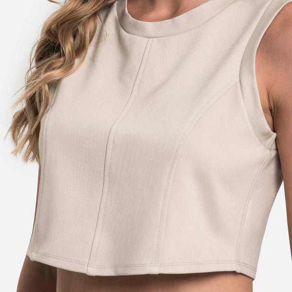 CAMISETA MANGA SISA COLOR ARENA