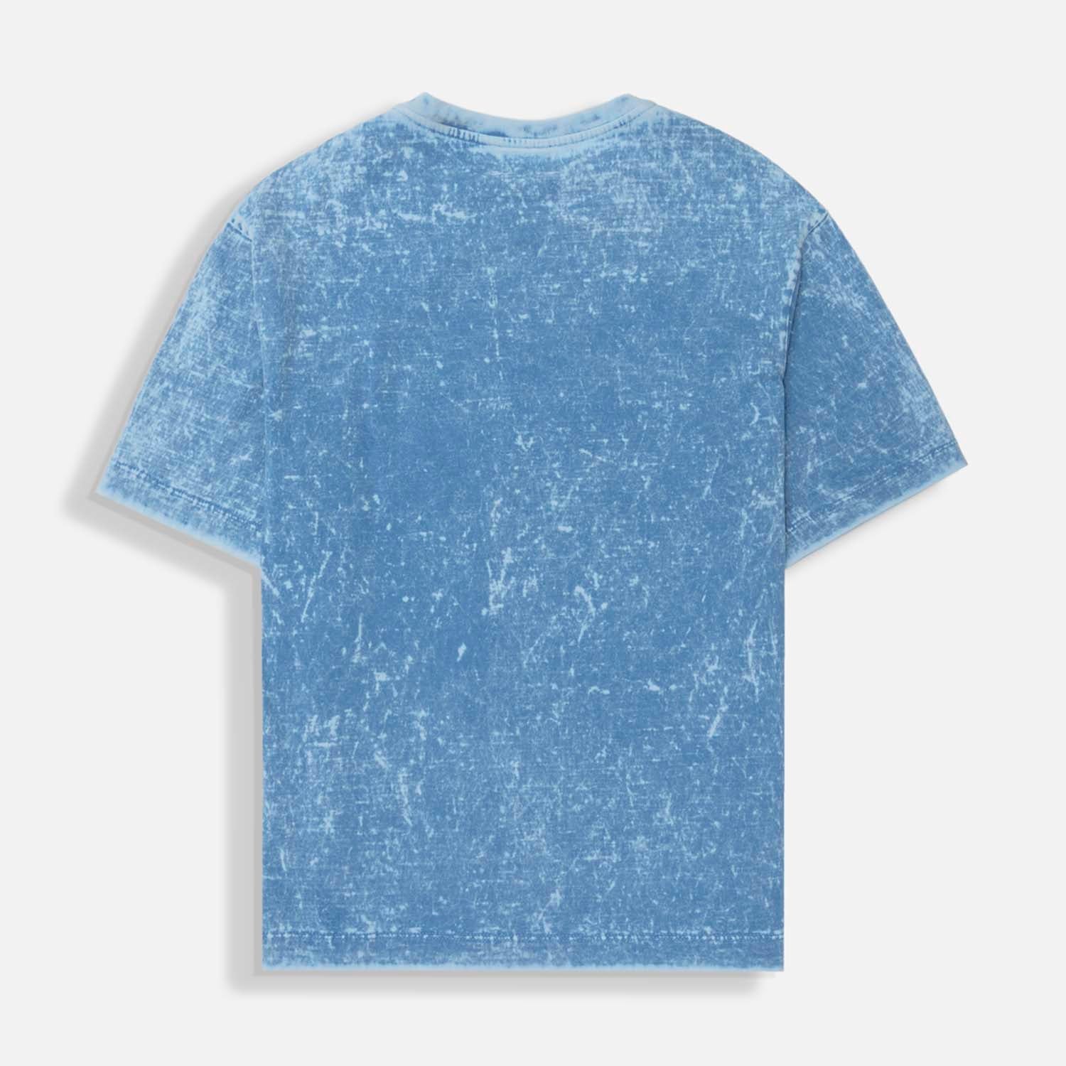 CAMISETA MANGA CORTA COLOR AZUL MEDIO CLARO