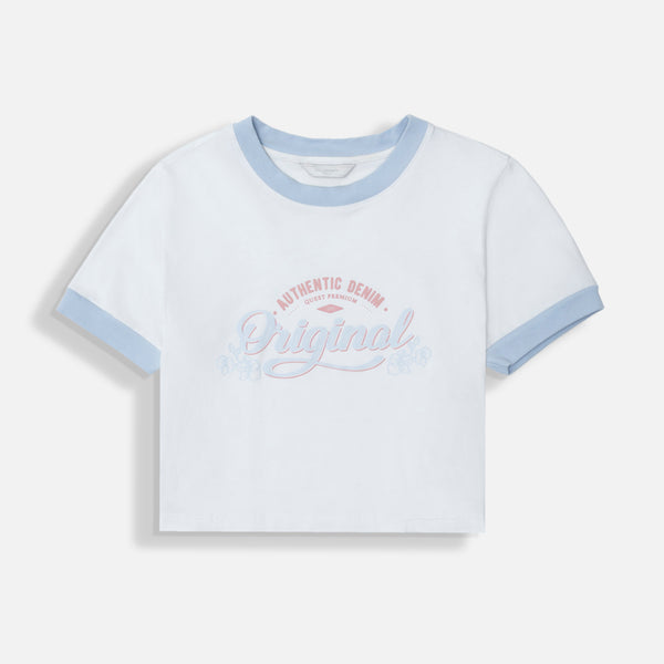 CAMISETA MANGA CORTA COLOR IVORY