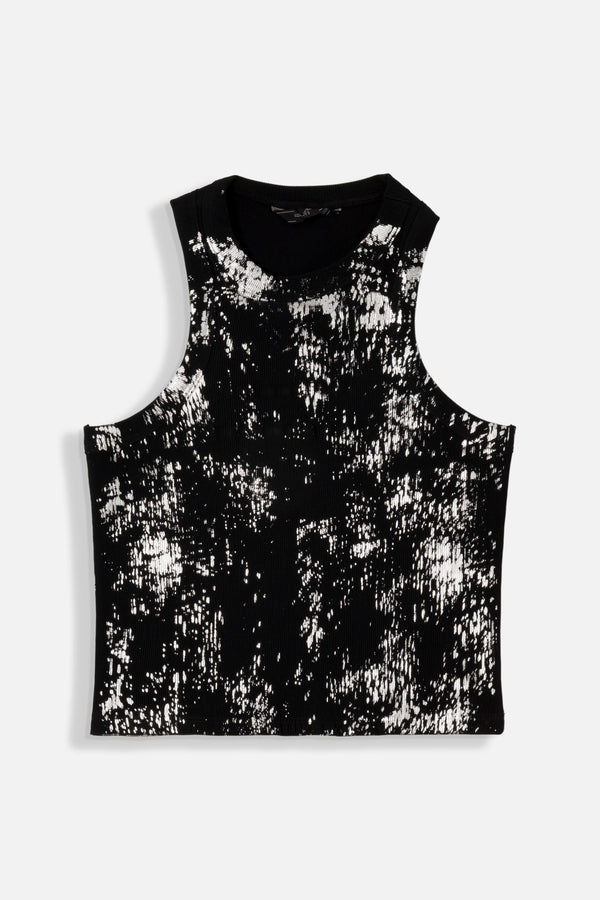 CAMISETA MANGA SISA COLOR NEGRO