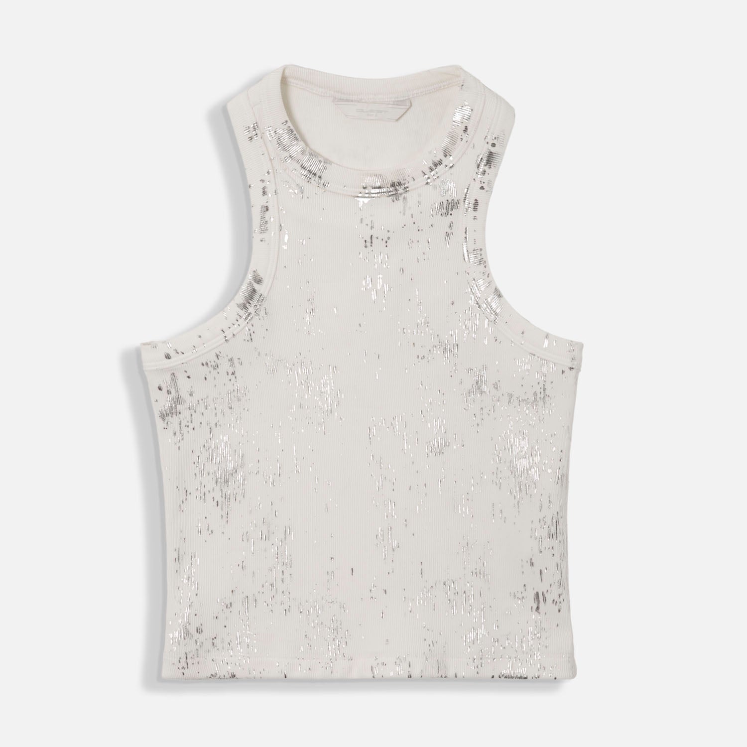 CAMISETA MANGA SISA COLOR IVORY