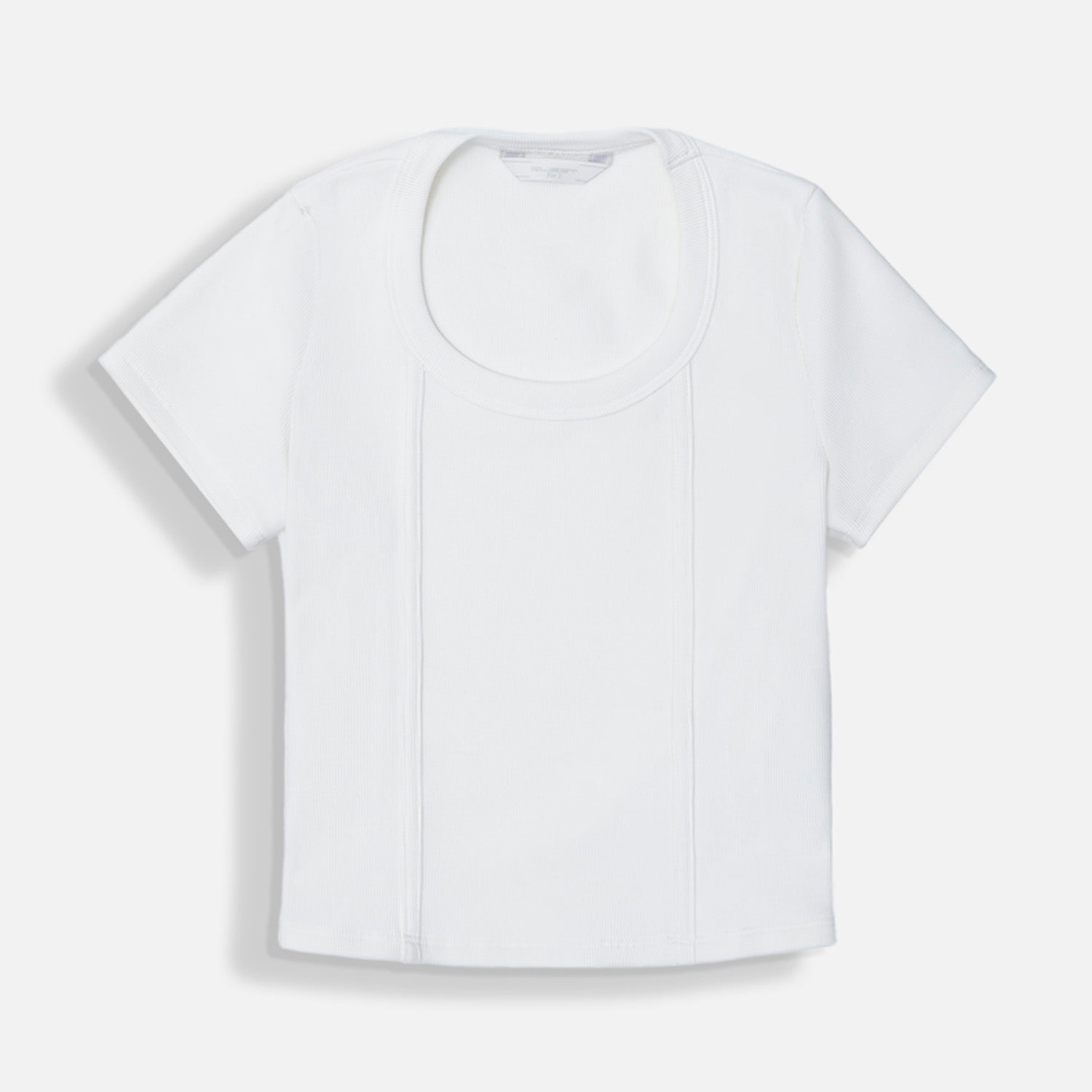 CAMISETA MANGA CORTA COLOR IVORY
