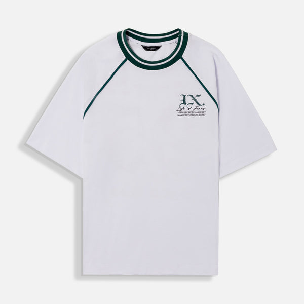 CAMISETA MANGA CORTA COLOR BLANCO OPTICO