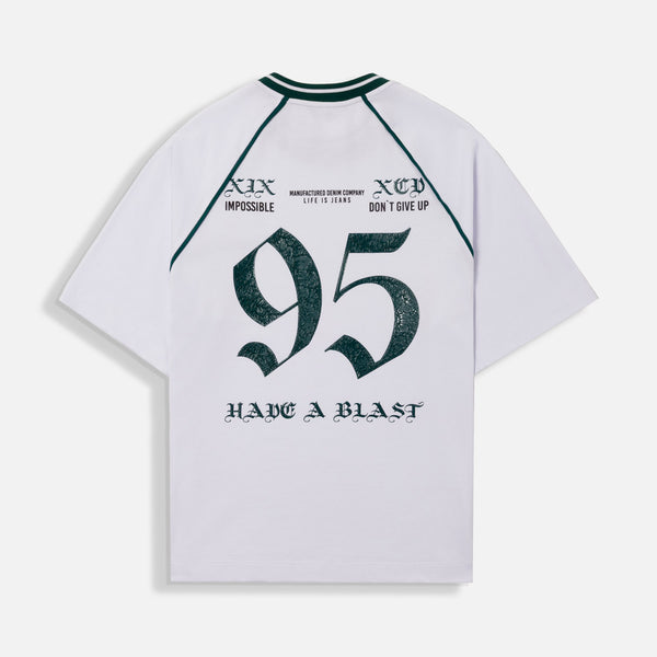 CAMISETA MANGA CORTA COLOR BLANCO OPTICO