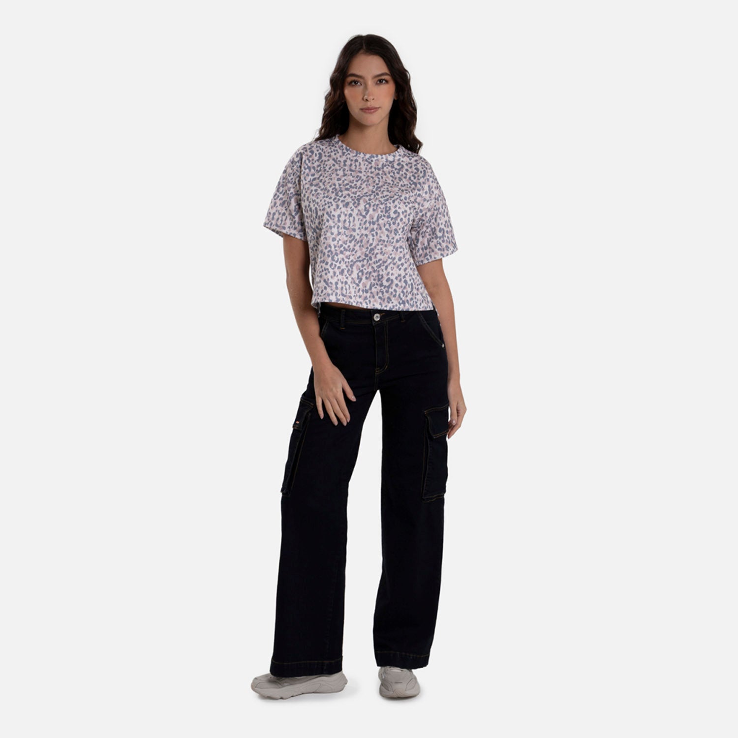 CAMISETA MANGA CORTA COLOR IVORY