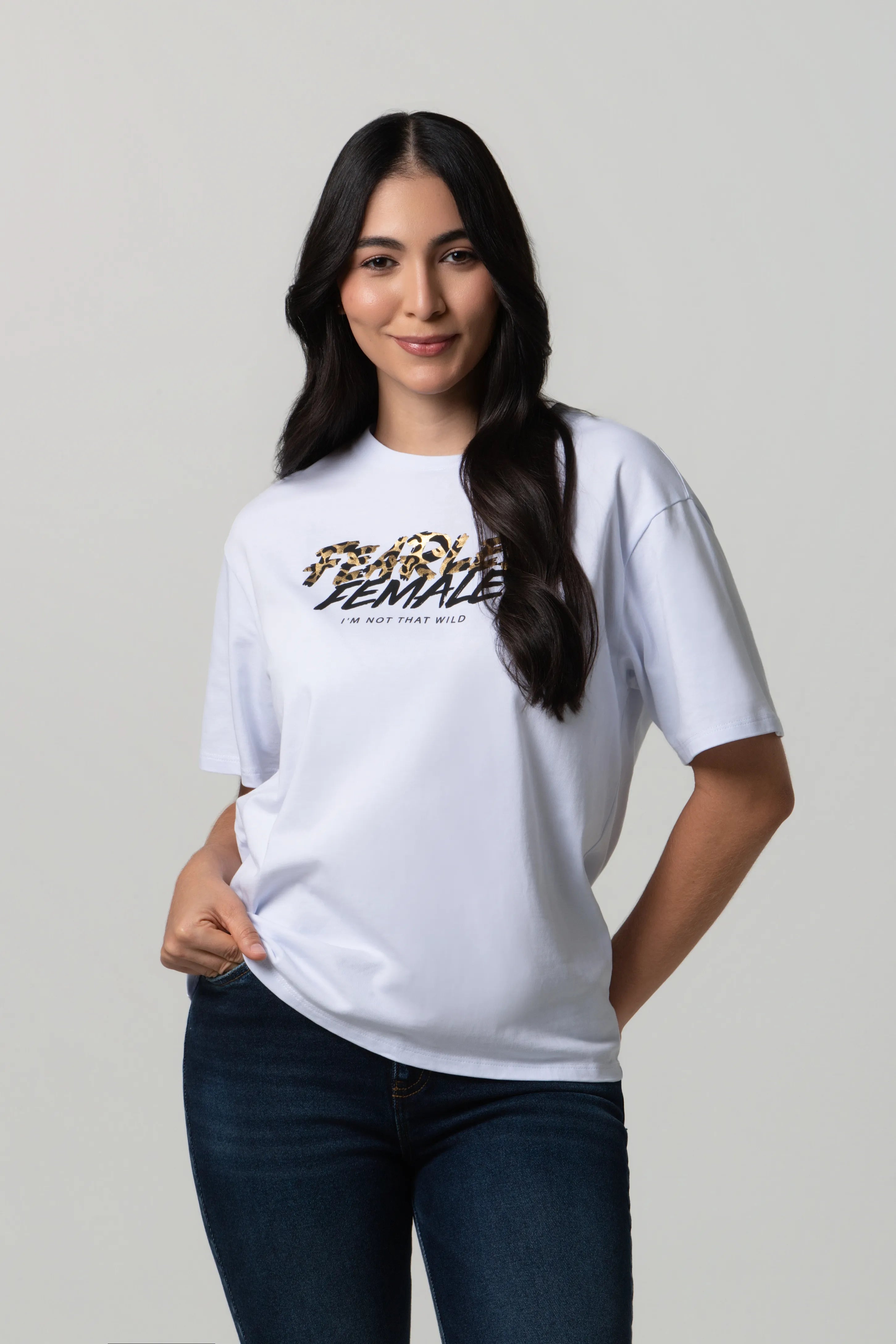 CAMISETA MANGA CORTA COLOR BLANCO OPTICO