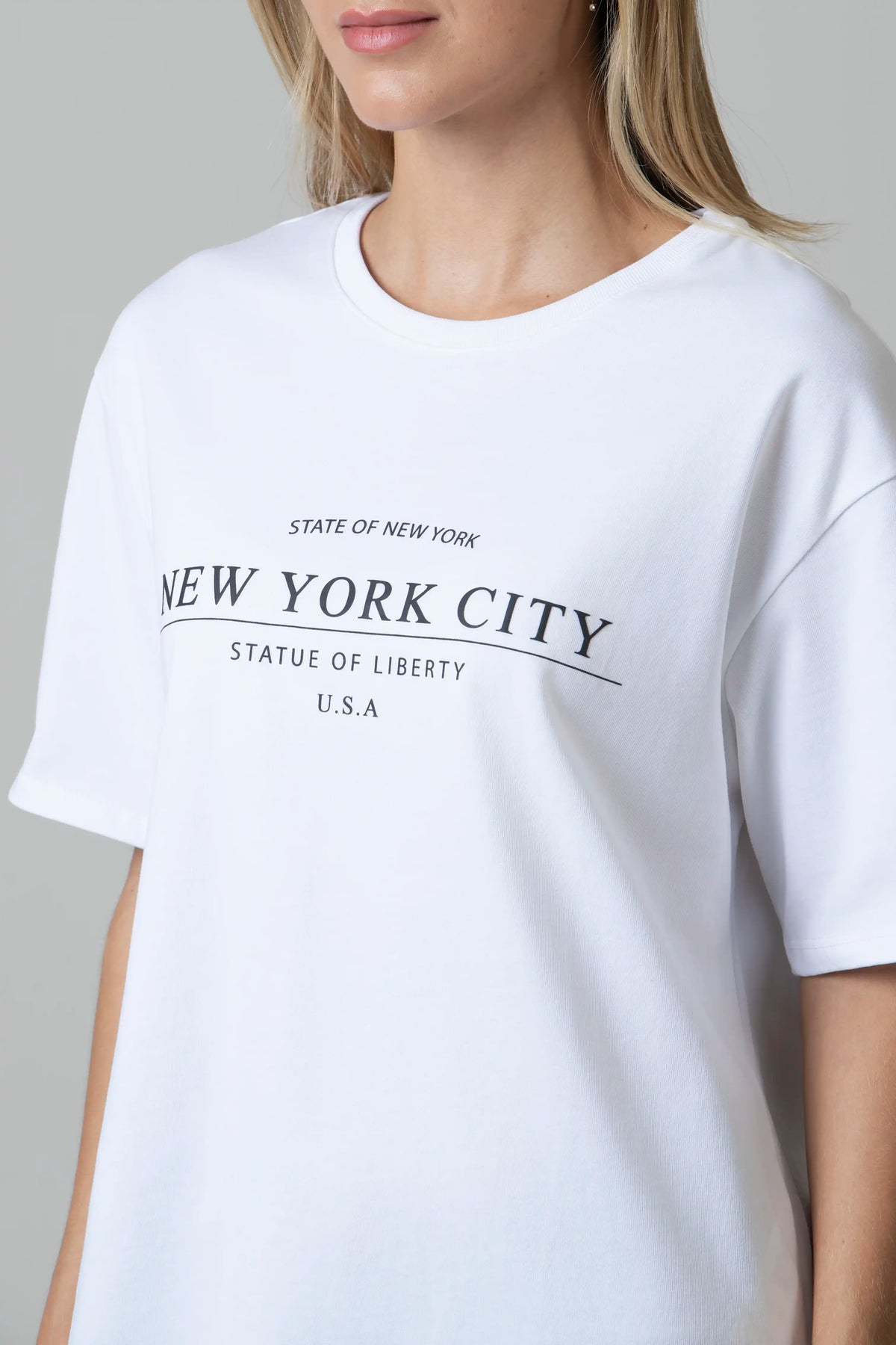 CAMISETA MANGA CORTA COLOR BLANCO