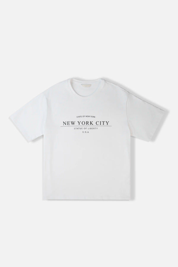 CAMISETA MANGA CORTA COLOR BLANCO