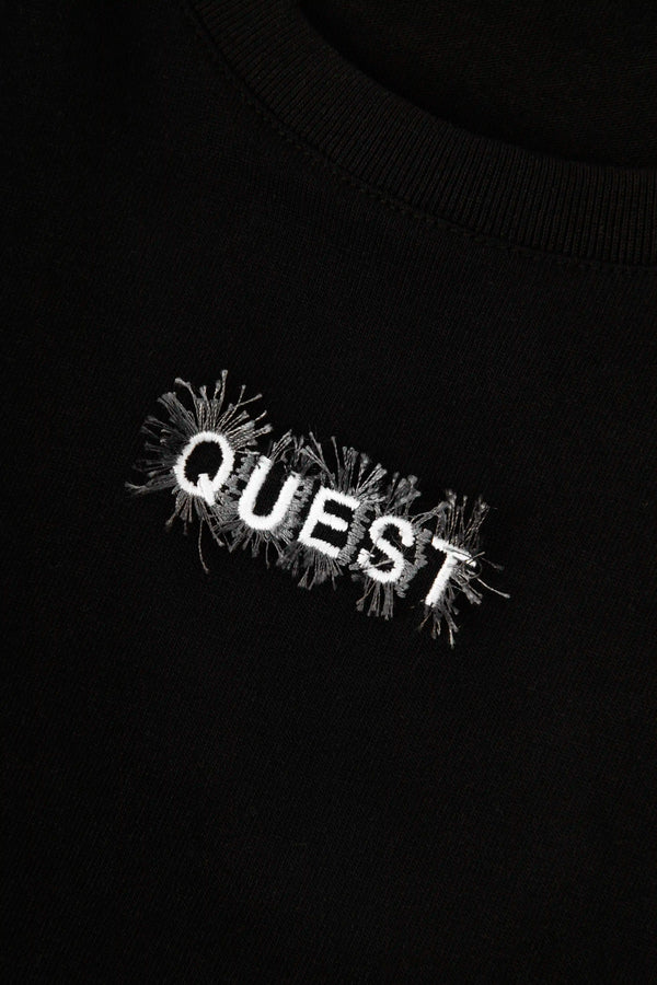 CAMISETA MANGA CORTA COLOR NEGRO