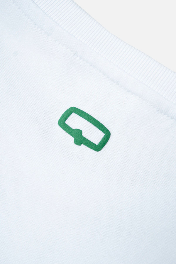 CAMISETA MANGA CORTA COLOR BLANCO OPTICO