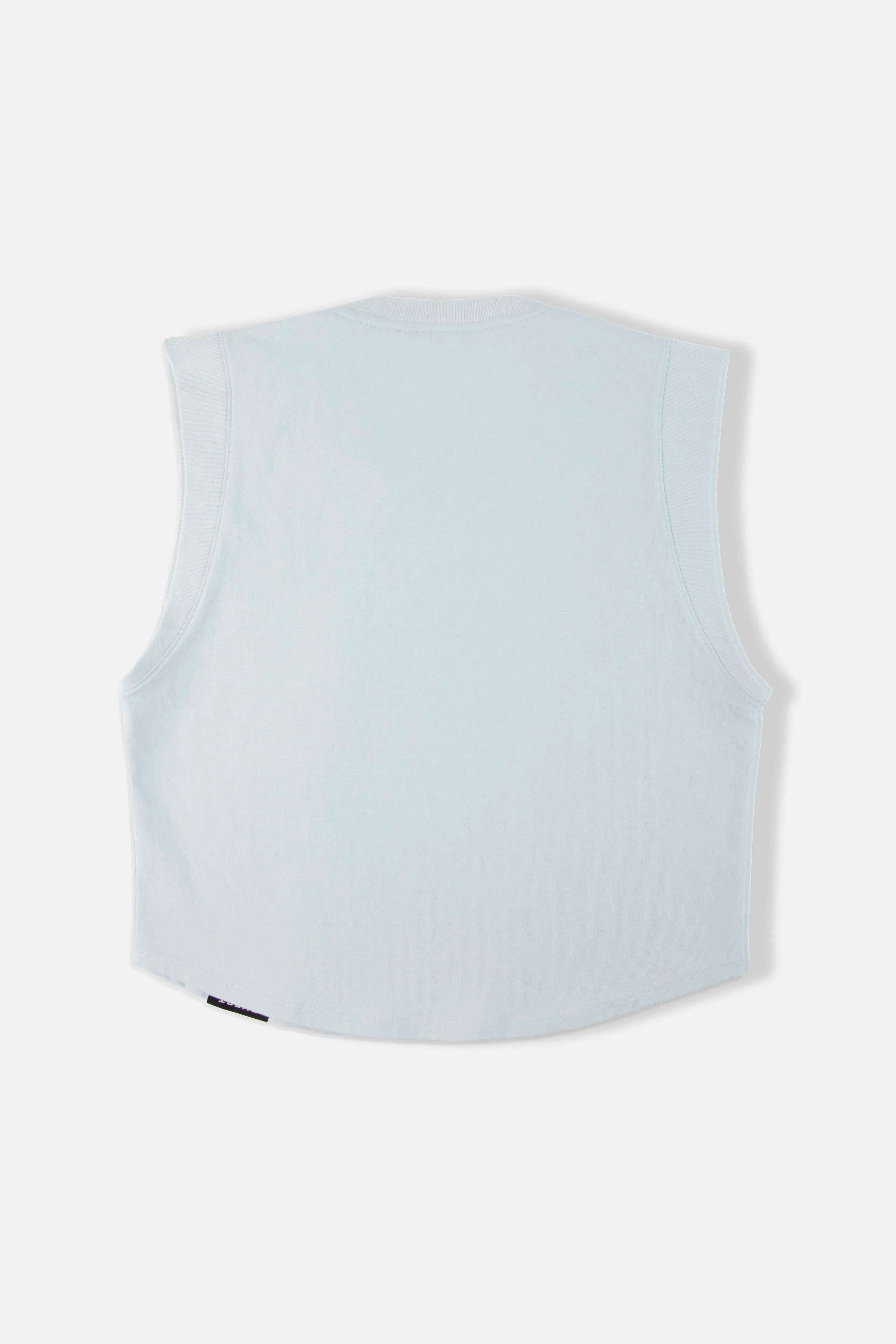 CAMISETA MANGA CORTA COLOR BABY BLUE