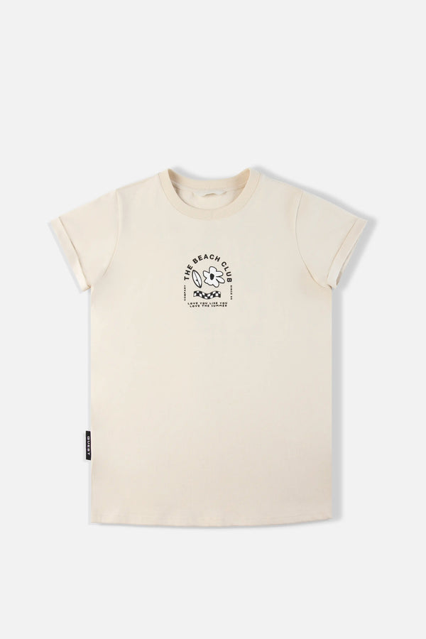 CAMISETA MANGA CORTA COLOR WHITECAP GRAY
