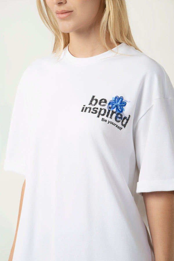 CAMISETA MANGA CORTA COLOR BLANCO BLANCO