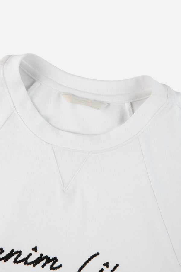 CAMISETA MANGA CORTA COLOR BLANCO
