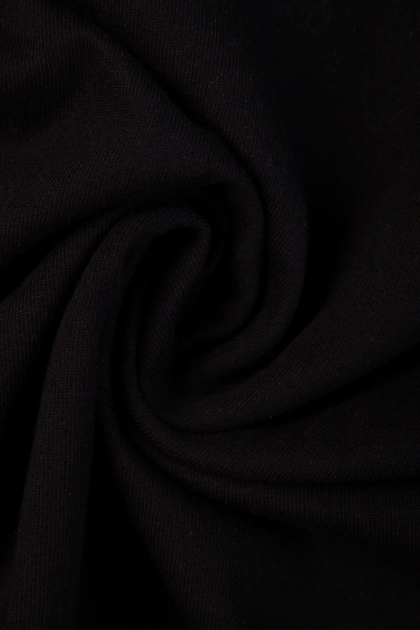 CAMISETA MANGA CORTA COLOR NEGRO