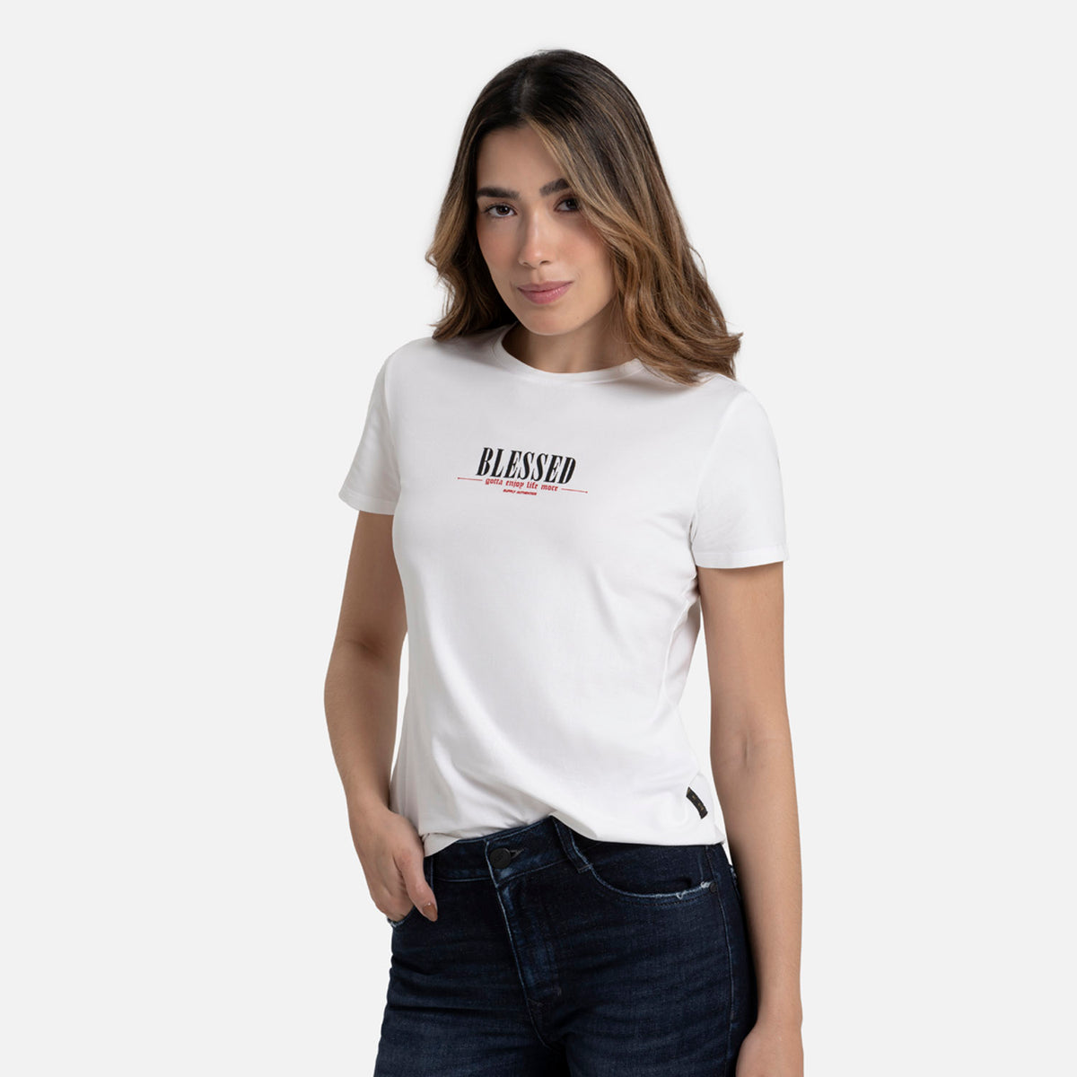 CAMISETA PREMIUM MANGA CORTA COLOR IVORY – Quest Colombia