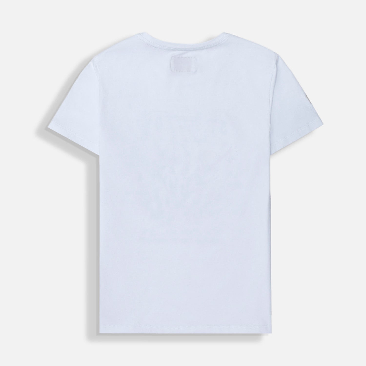 CAMISETA PREMIUM MANGA CORTA COLOR BLANCO OPTICO