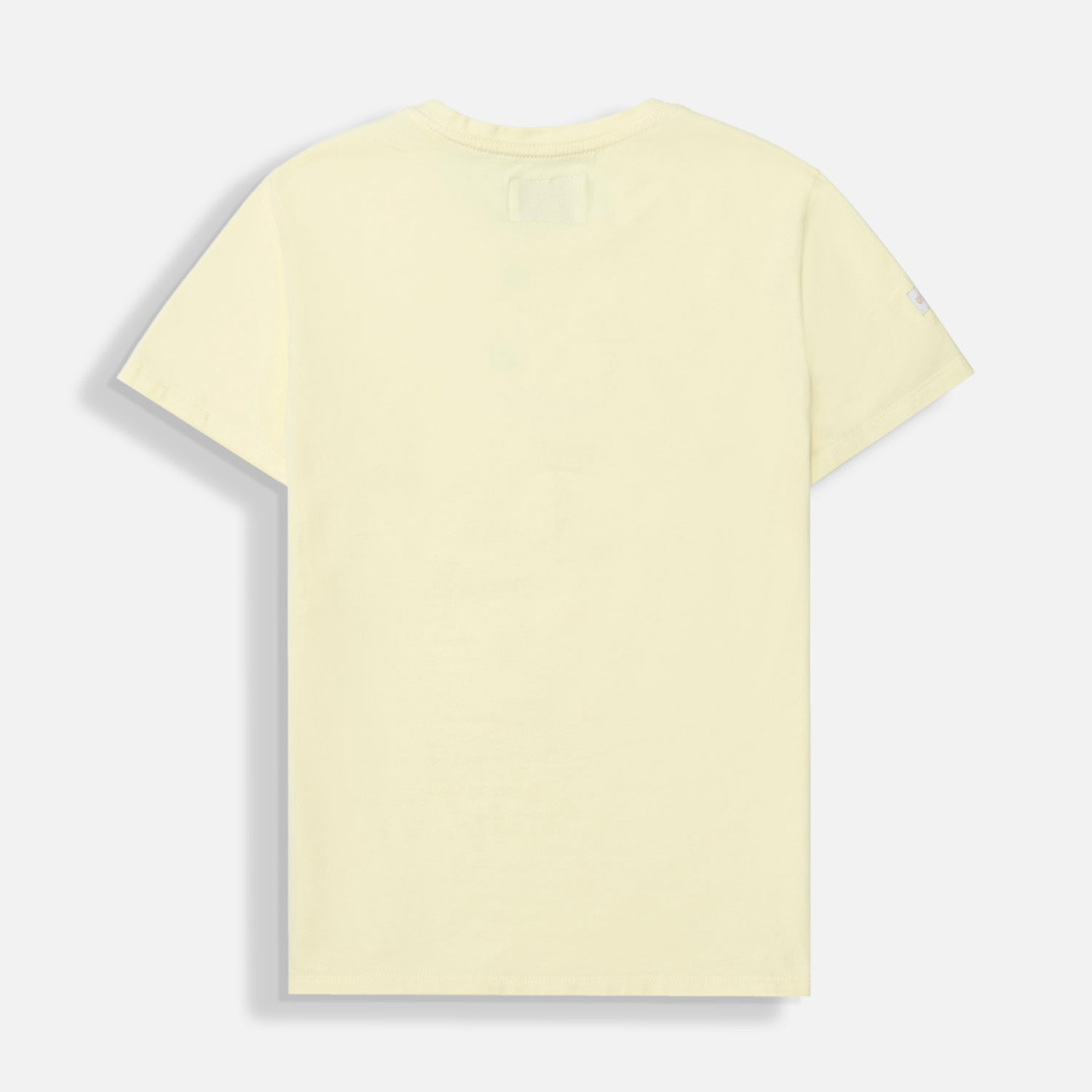 CAMISETA PREMIUM MANGA CORTA COLOR BANANA PALIDO