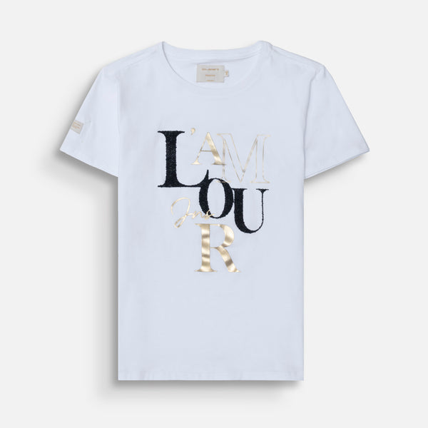 CAMISETA PREMIUM MANGA CORTA COLOR BLANCO OPTICO