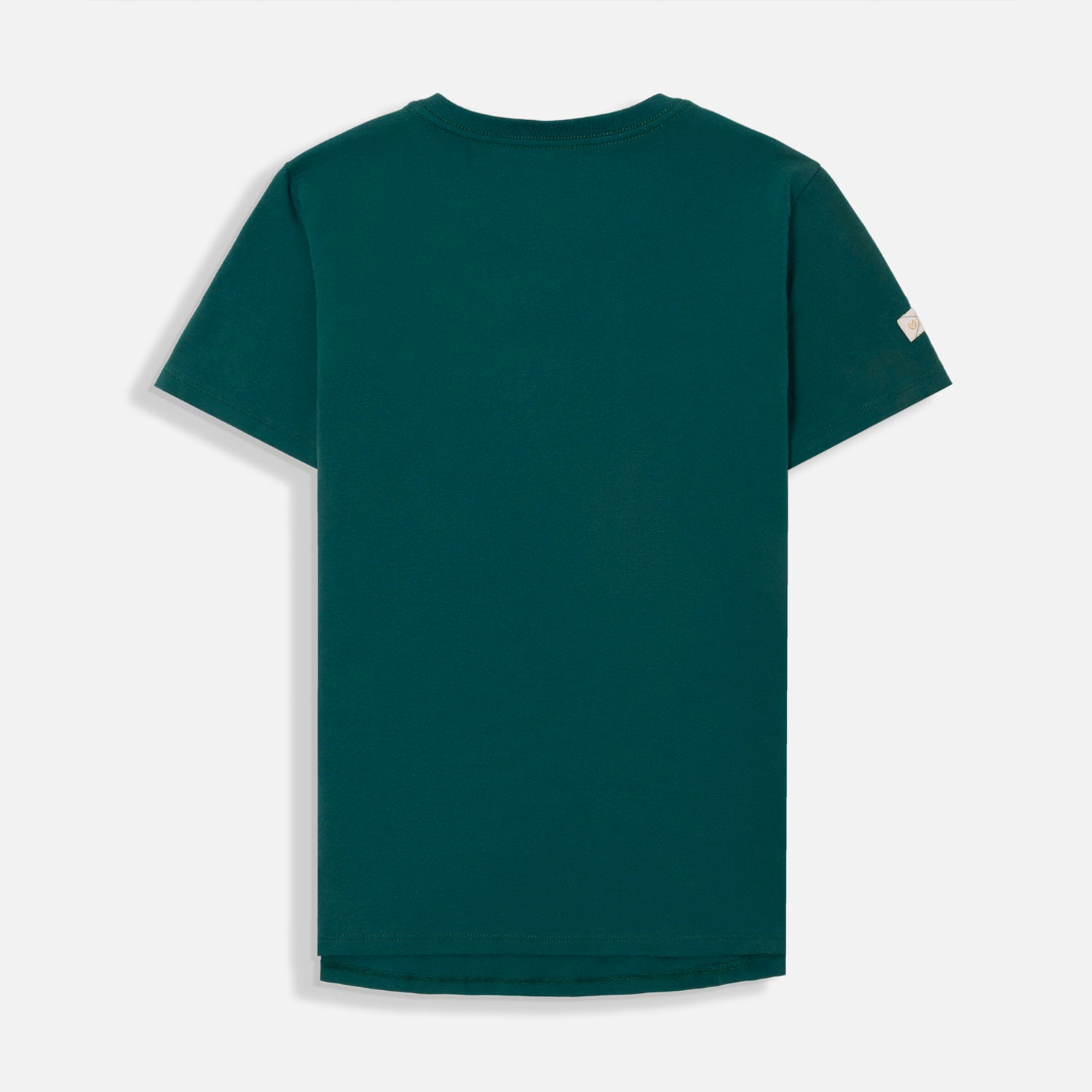 CAMISETA PREMIUM MANGA CORTA COLOR VERDE TORMENTA