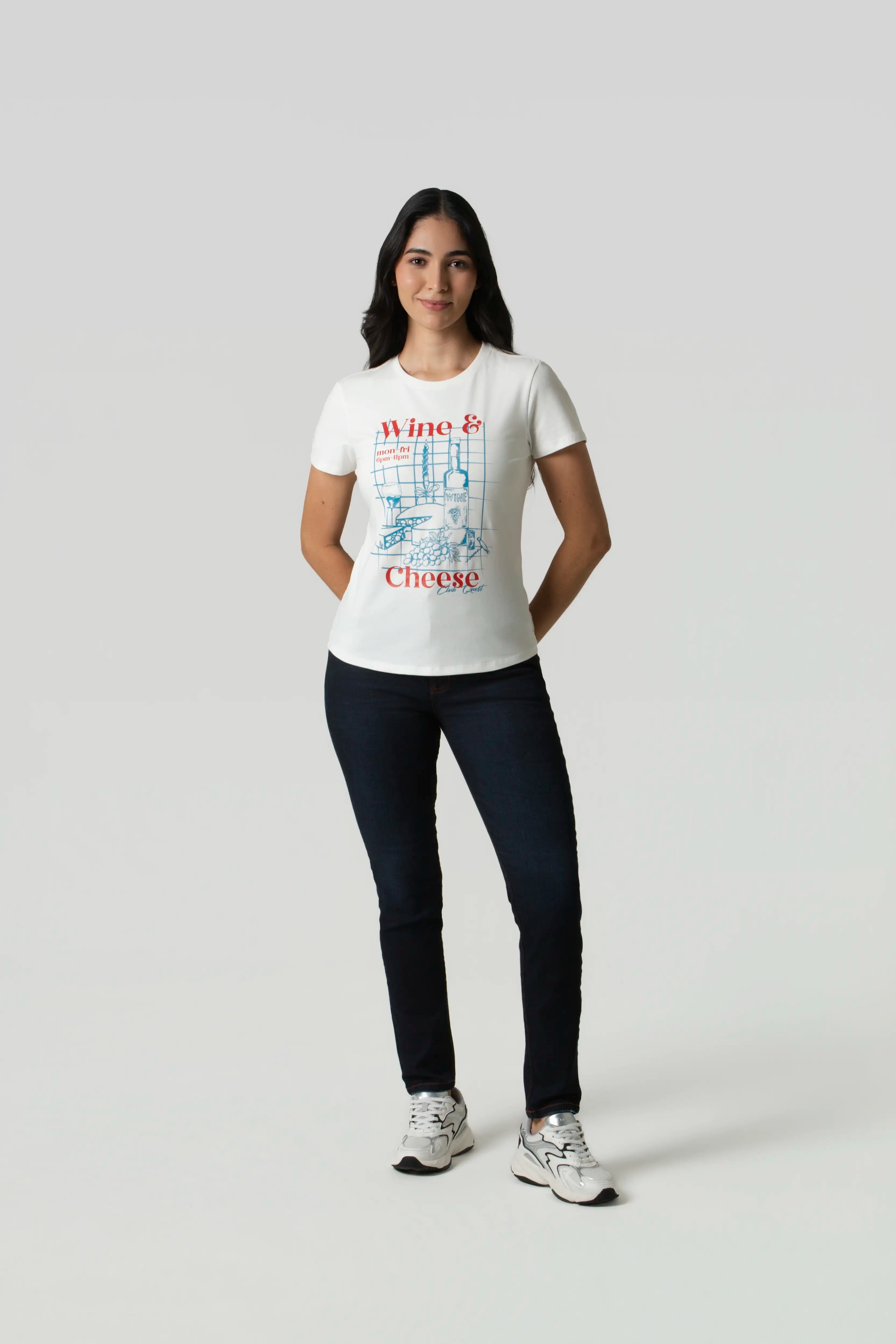 CAMISETA PREMIUM MANGA CORTA COLOR IVORY