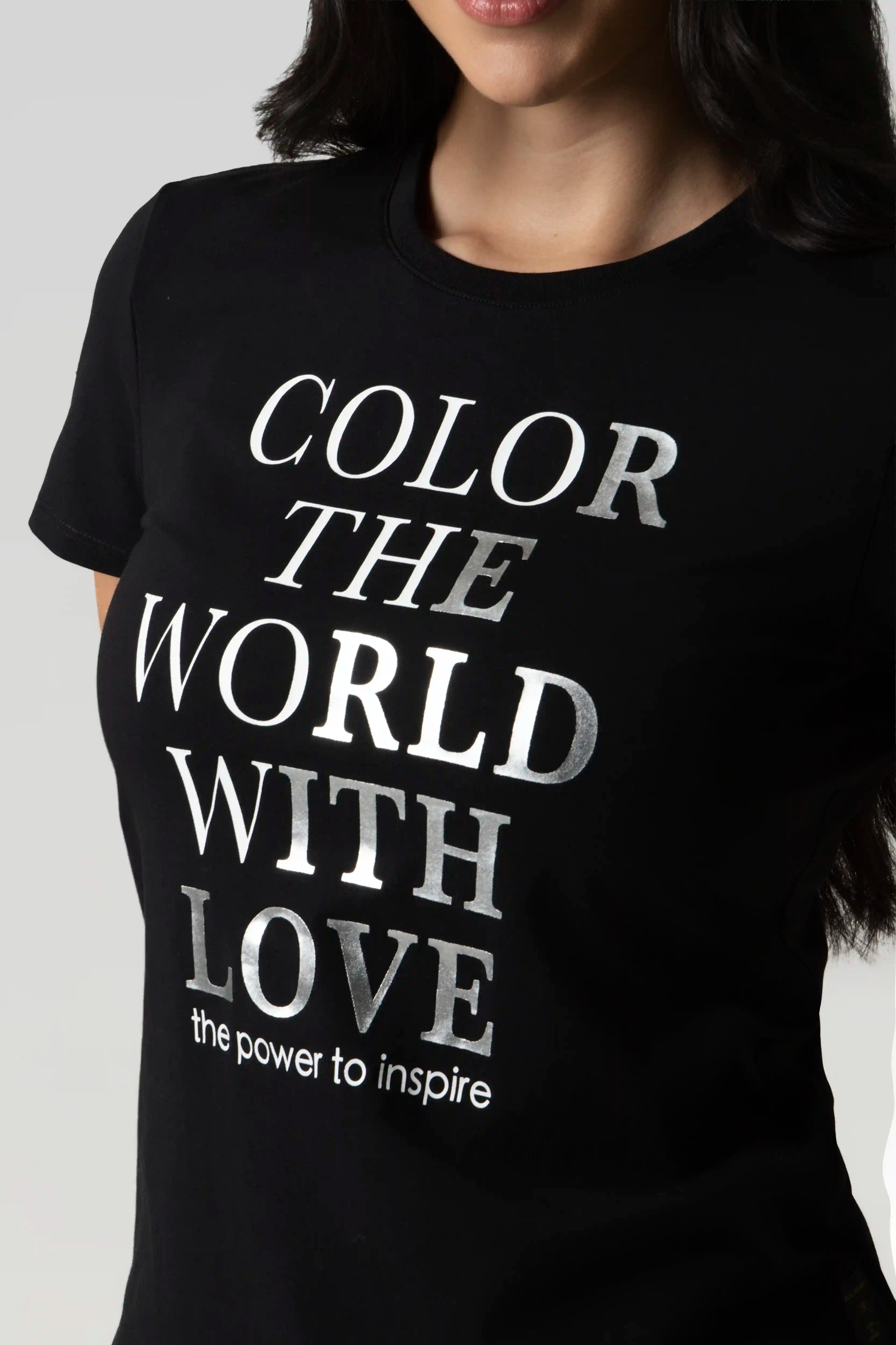 CAMISETA PREMIUM MANGA CORTA COLOR NEGRO
