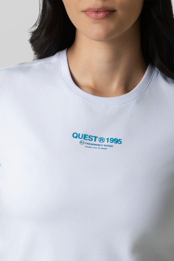 CAMISETA PREMIUM MANGA CORTA COLOR BLANCO OPTICO