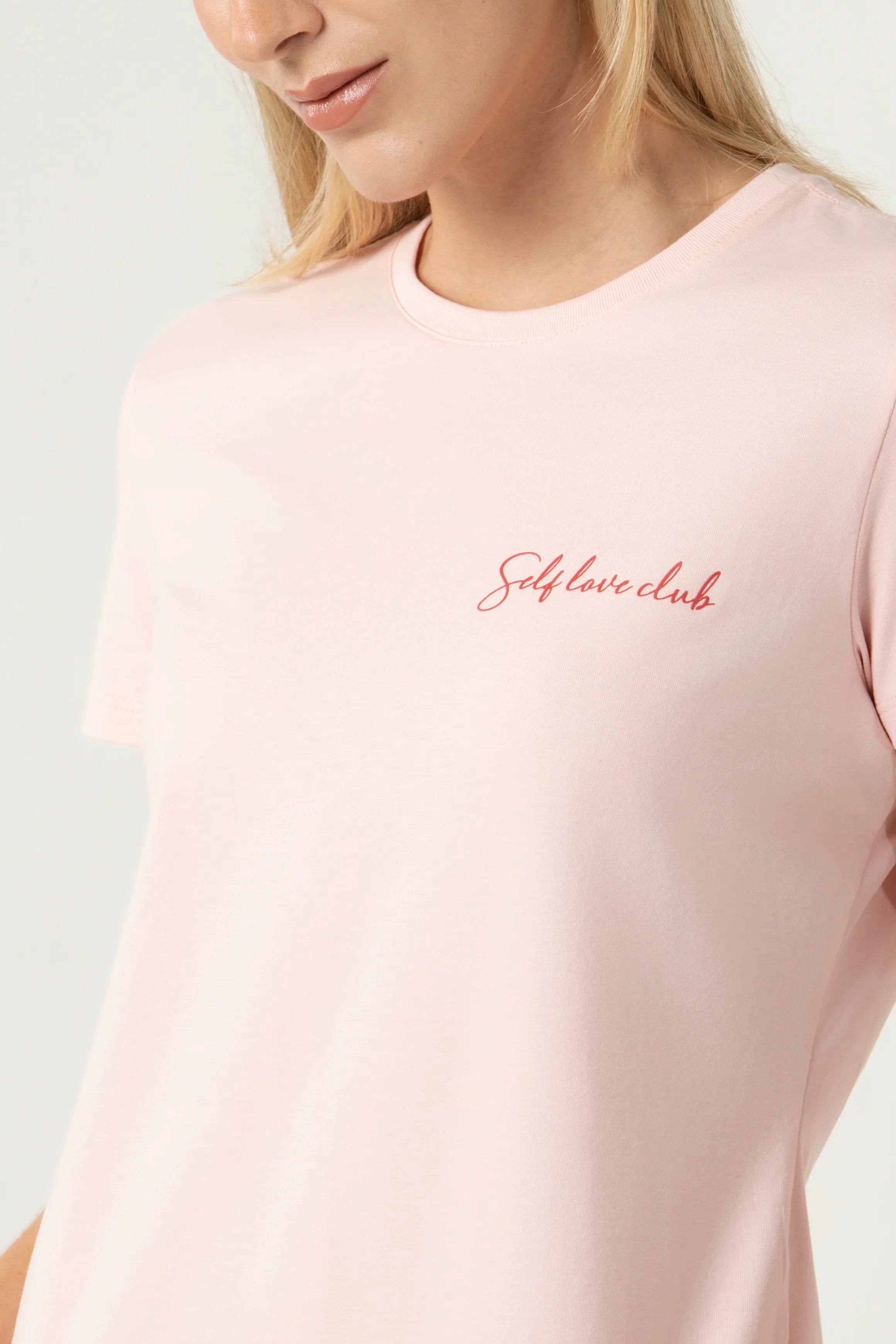 CAMISETA PREMIUM MANGA CORTA COLOR ROSADO FRESA