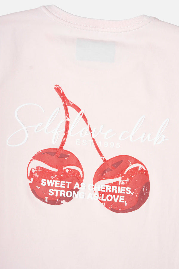 CAMISETA PREMIUM MANGA CORTA COLOR ROSADO FRESA