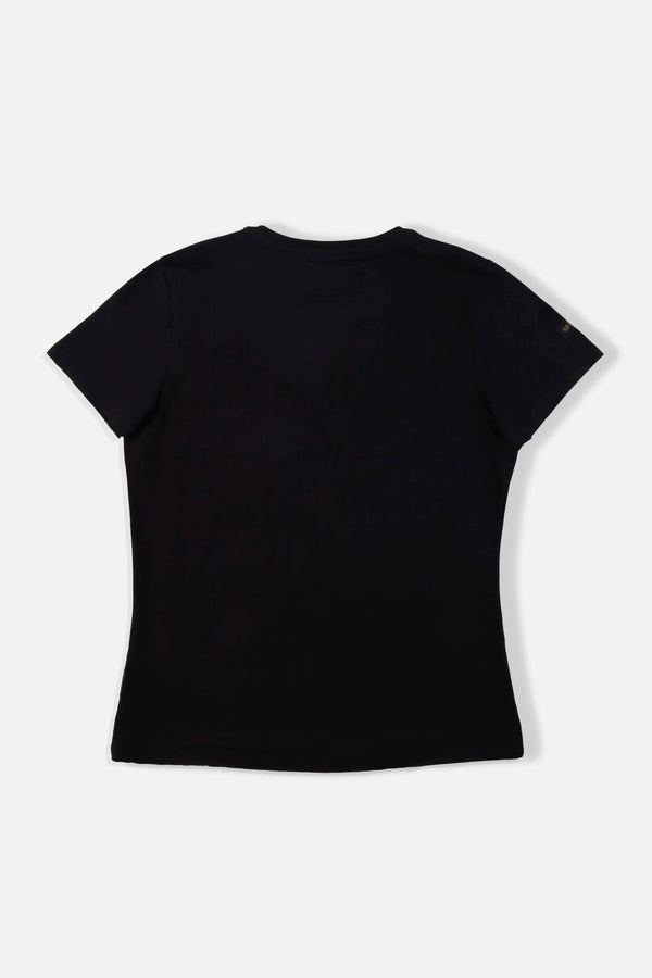 CAMISETA PREMIUM MANGA CORTA COLOR NEGRO