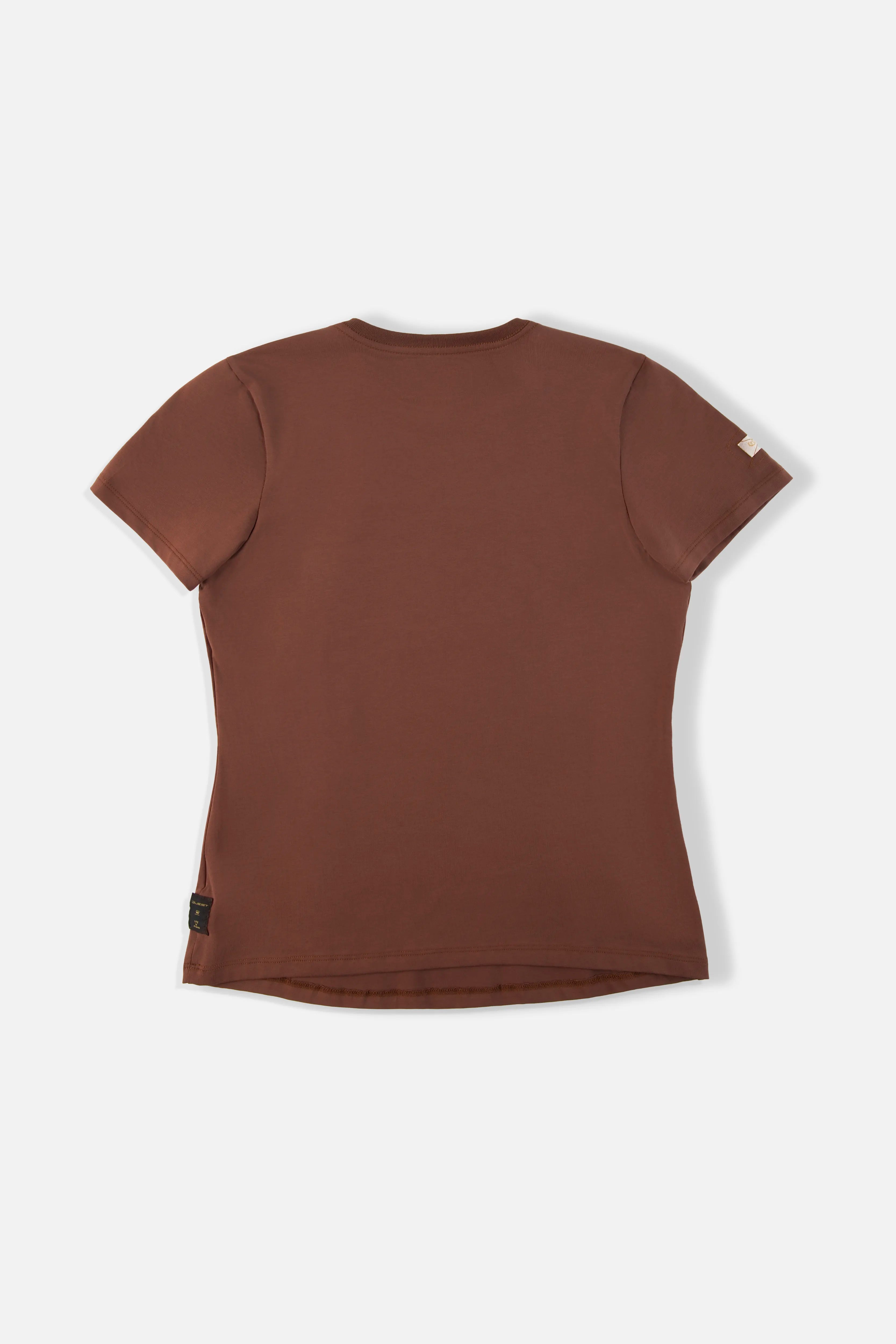 CAMISETA PREMIUM MANGA CORTA COLOR BRUNETTE