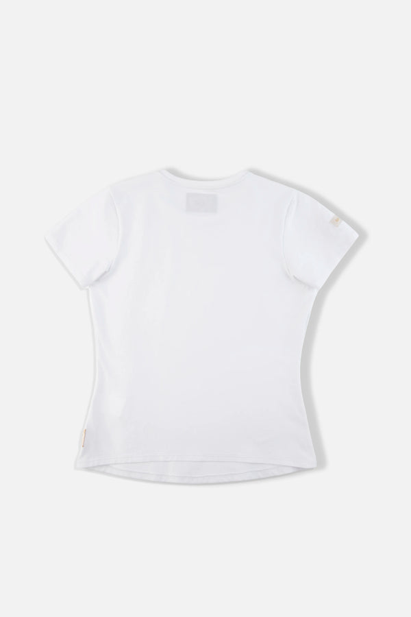 CAMISETA PREMIUM MANGA CORTA COLOR BLANCO