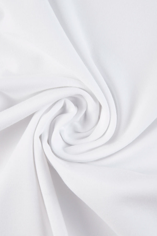 CAMISETA PREMIUM MANGA CORTA COLOR BLANCO