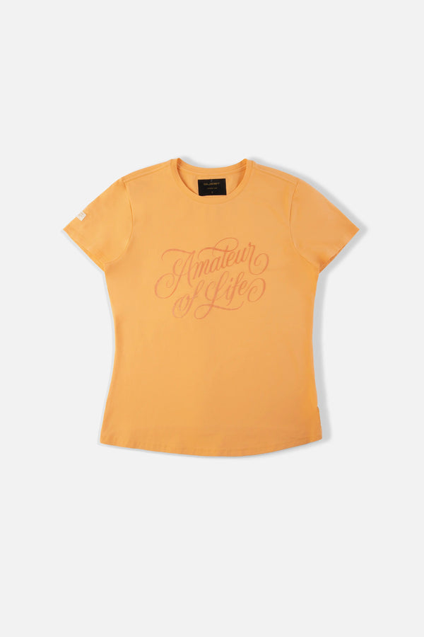 CAMISETA PREMIUM MANGA CORTA COLOR MELON CLARO
