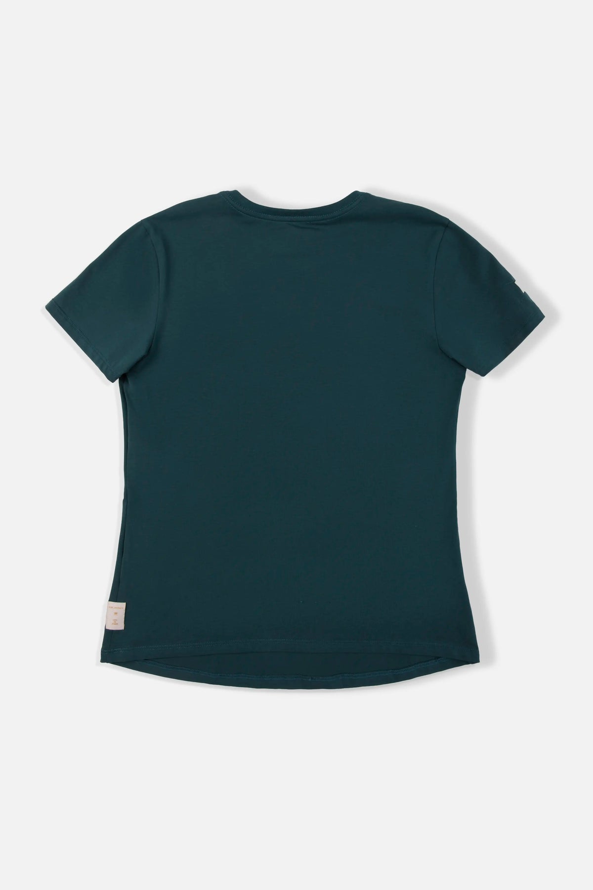CAMISETA PREMIUM MANGA CORTA COLOR VERDE TEAL